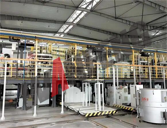 LPDC Production Line With Full Auto Furnace Changeover System LPDC Production Line With Full Auto Furnace Changeover System